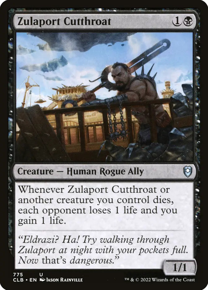 Zulaport Cutthroat - Black