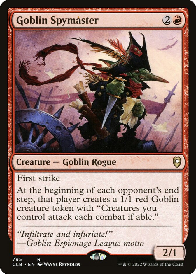 Goblin Spymaster - Red