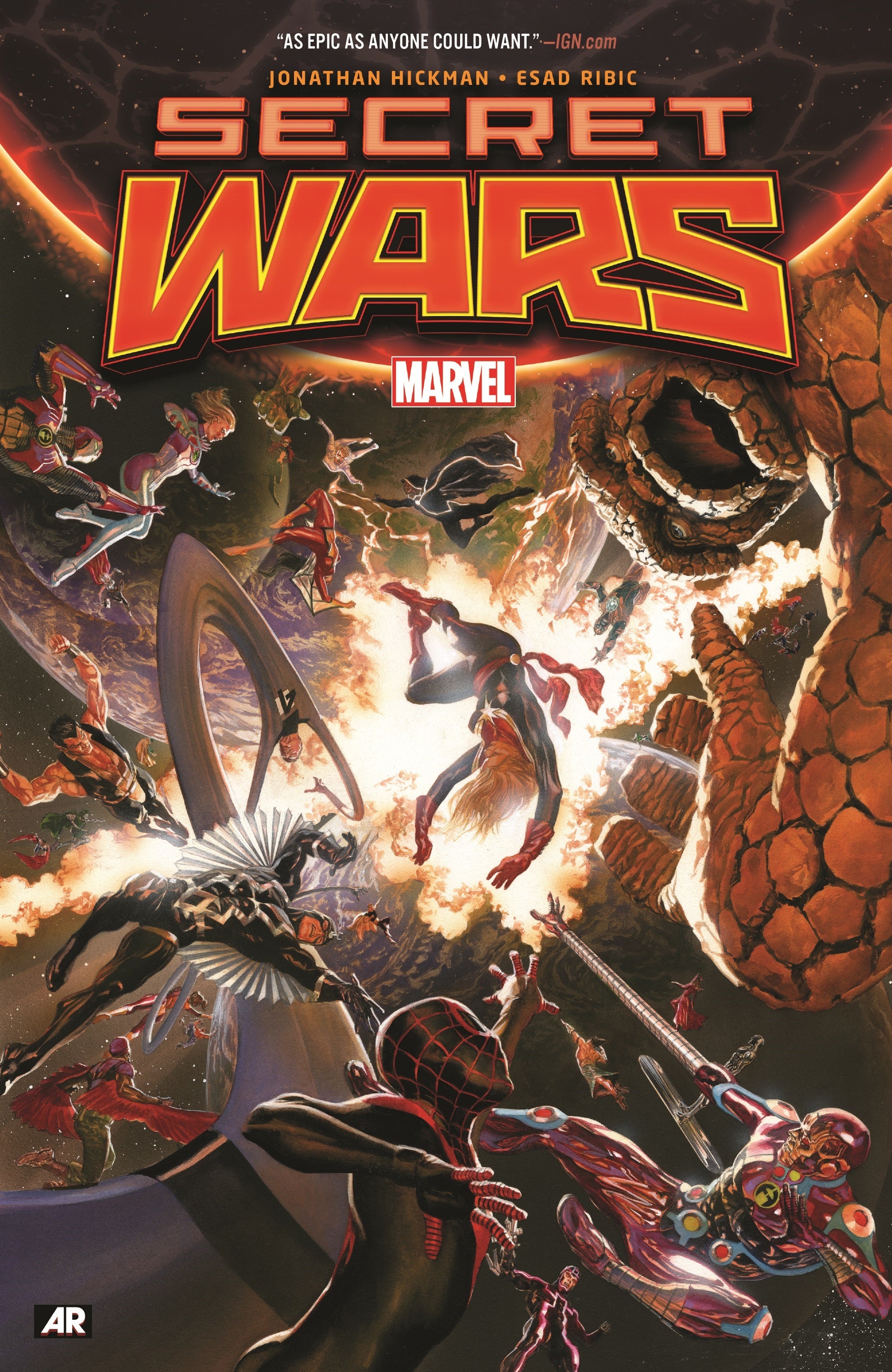Secret Wars by Jonathan Hickman TPB (Pre-Owned)