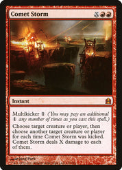 Comet Storm - Red