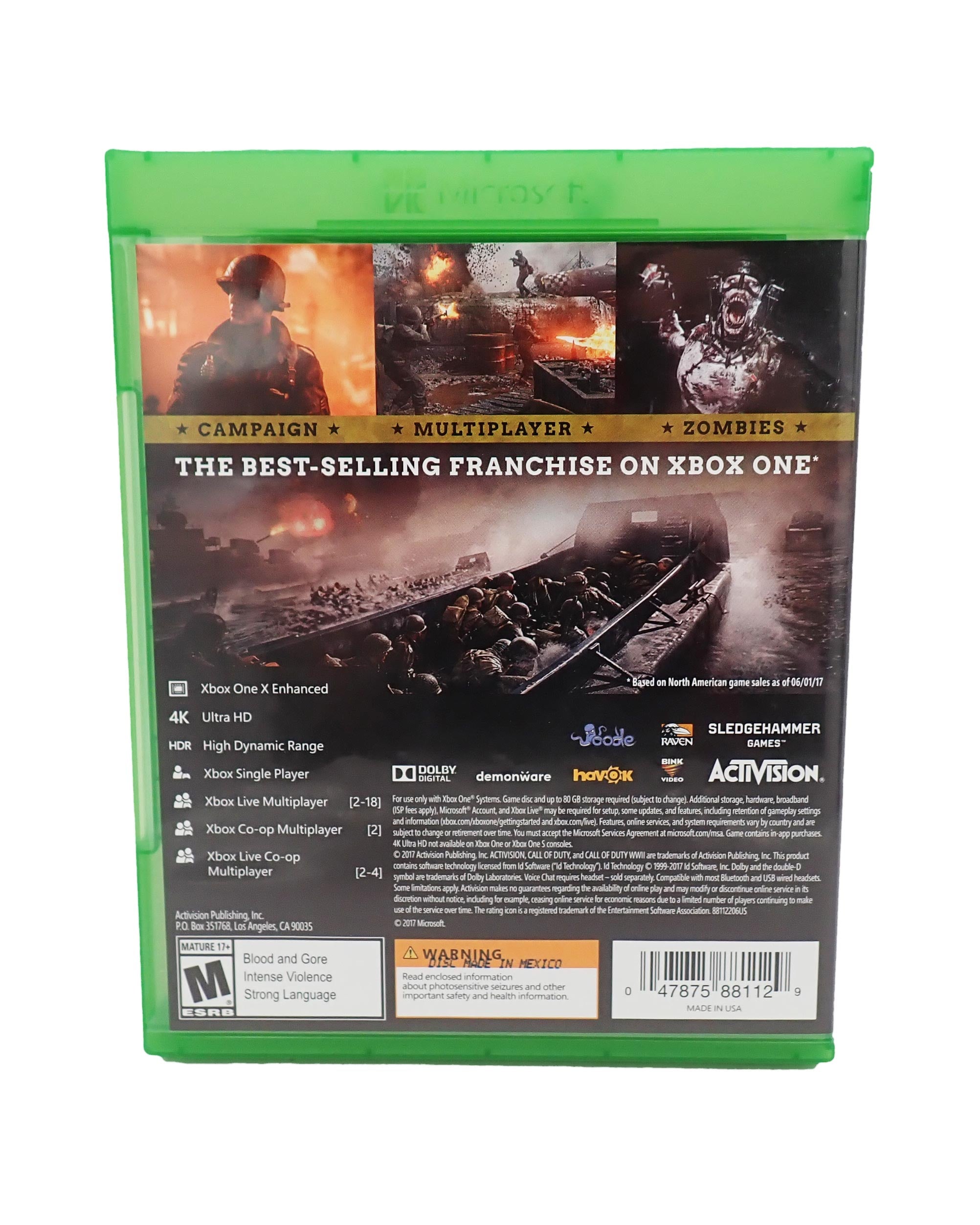 Call of Duty WWII - Xbox One