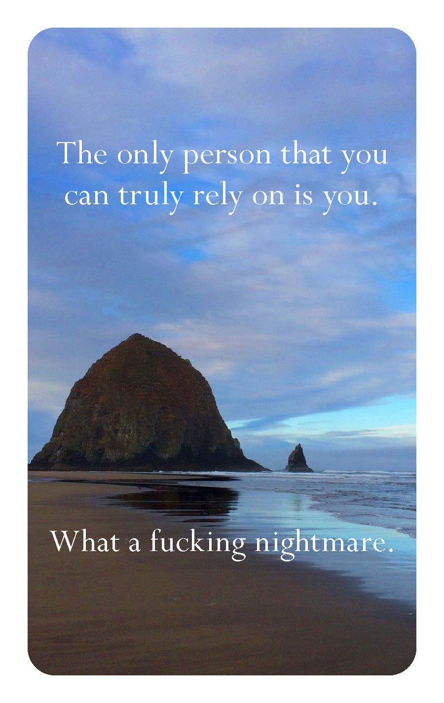 Disappointing Affirmations Deck