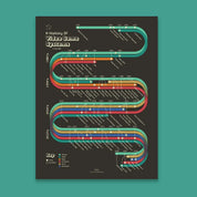 History of Video Game Systems Print, Retro Gaming Home Decor