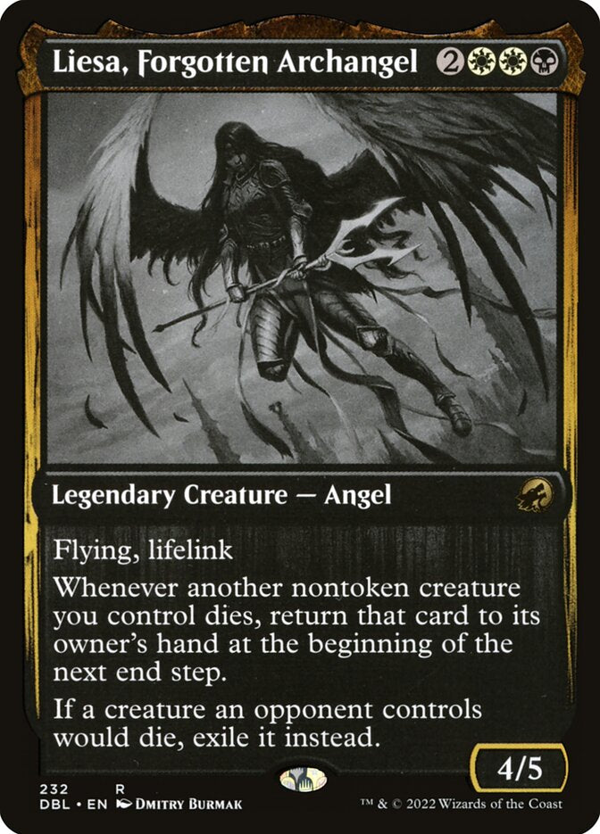 Liesa, Forgotten Archangel - White/Black