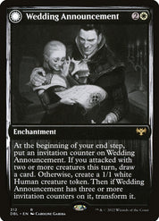 Wedding Announcement / Wedding Festivity - White