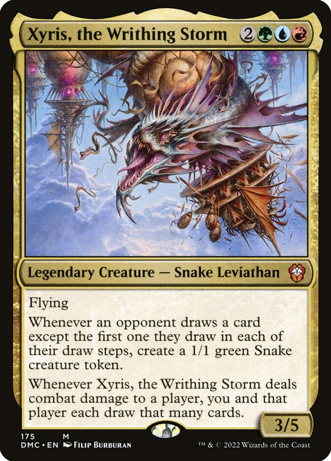 Xyris, the Writhing Storm - Green/Blue/Red