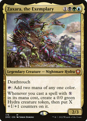 Zaxara, the Exemplary - Black/Green/Blue