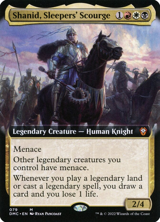 Shanid, Sleeper's Scourge - Red/White/Black