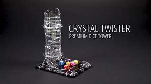 Gamegenic Crystal Twister Premium Dice Tower