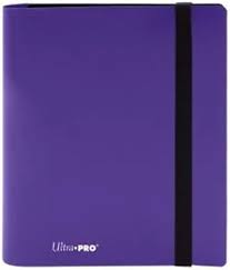 Ultra Pro Eclipse 4-Pocket PRO-Binder-Royal Purple