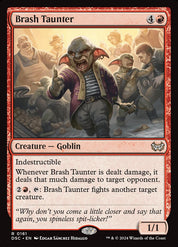 Brash Taunter - Red