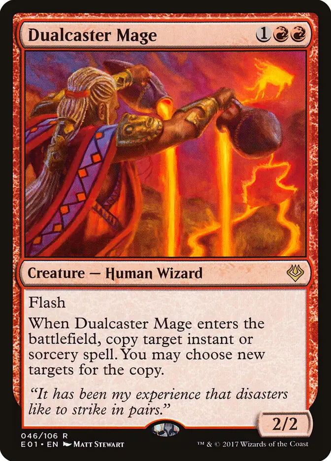 Dualcaster Mage - Red