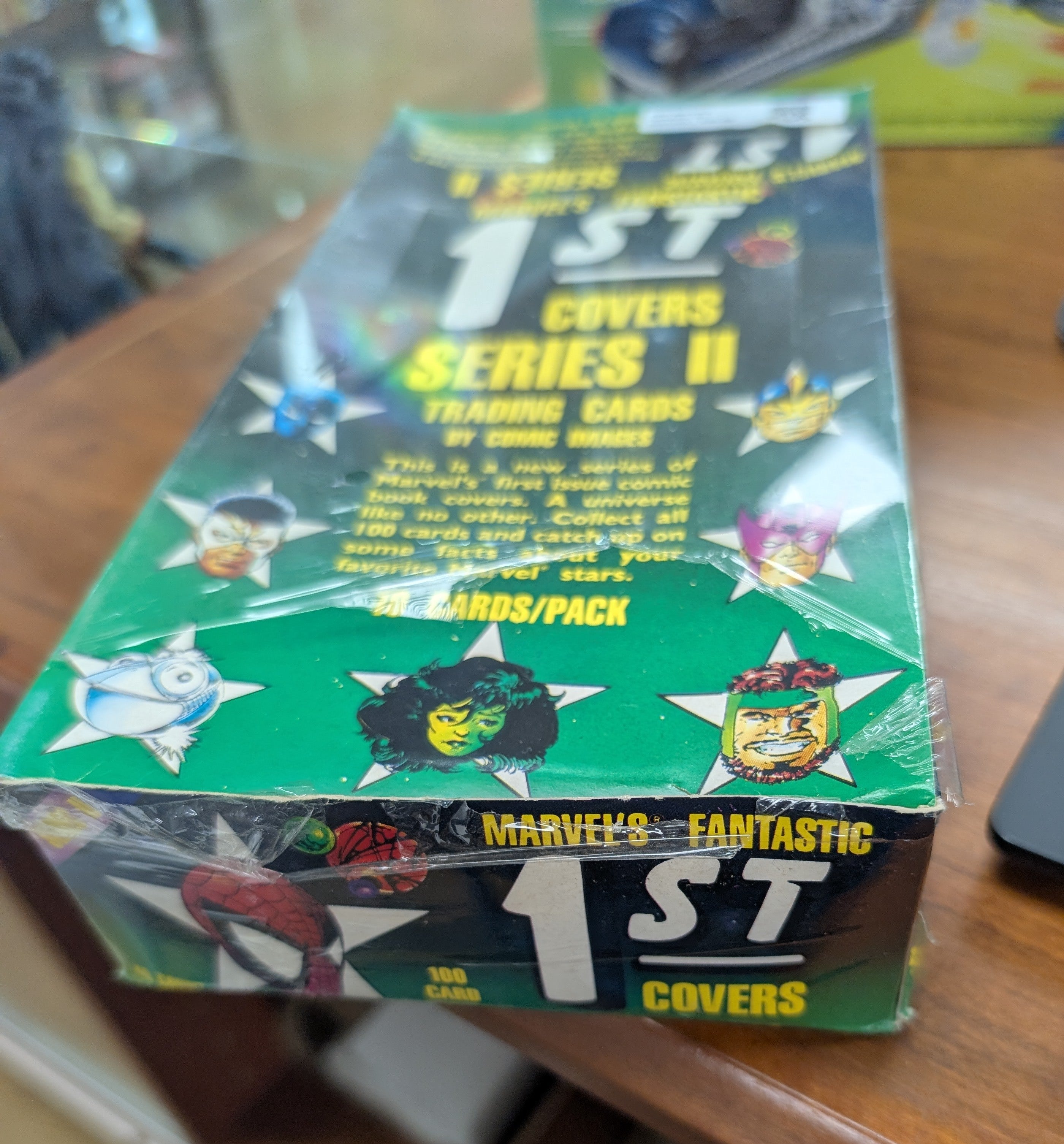 Partially Opened - 1991 Marvel's Fantastic 1st Covers: Series II Trading Cards Box - Sealed Box of 36