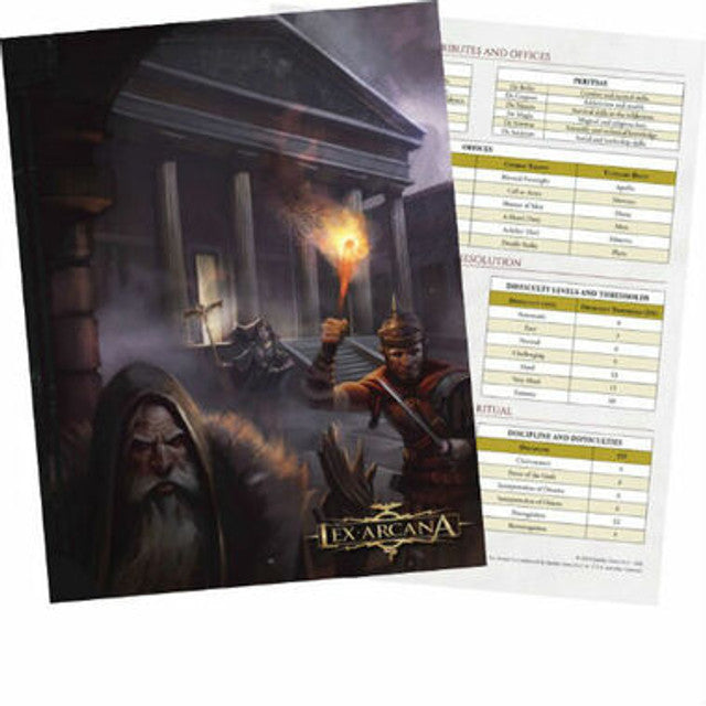 Lex Arcana RPG: Demiurge Screen