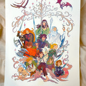 Lord of the Rings: Return of the King Riso Print - Natalie Andrewson
