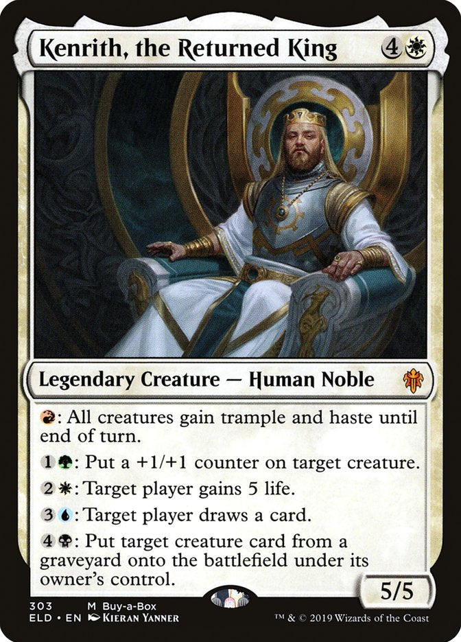 Kenrith, the Returned King - Red/Green/White/Blue/Black