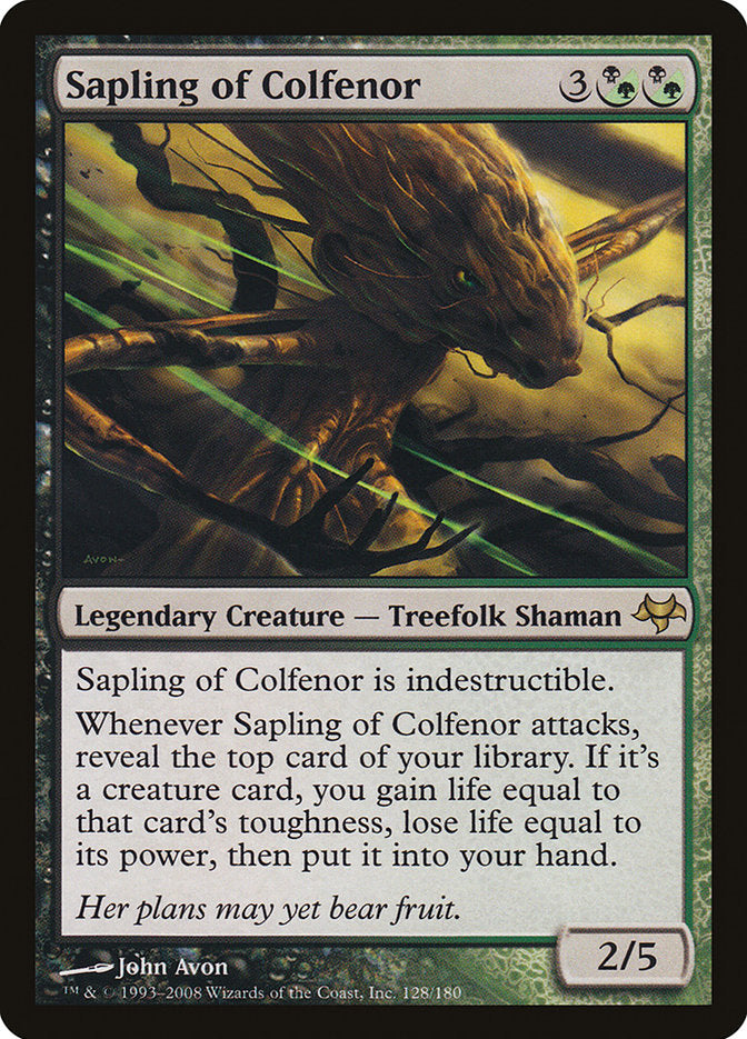 Sapling of Colfenor - Black/Green