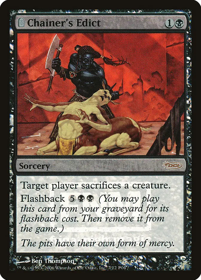 Chainer's Edict - Black