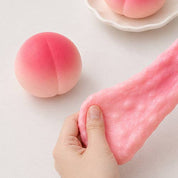 Peach Crunch Squishy – Soft & Stretchy ASMR Fidget