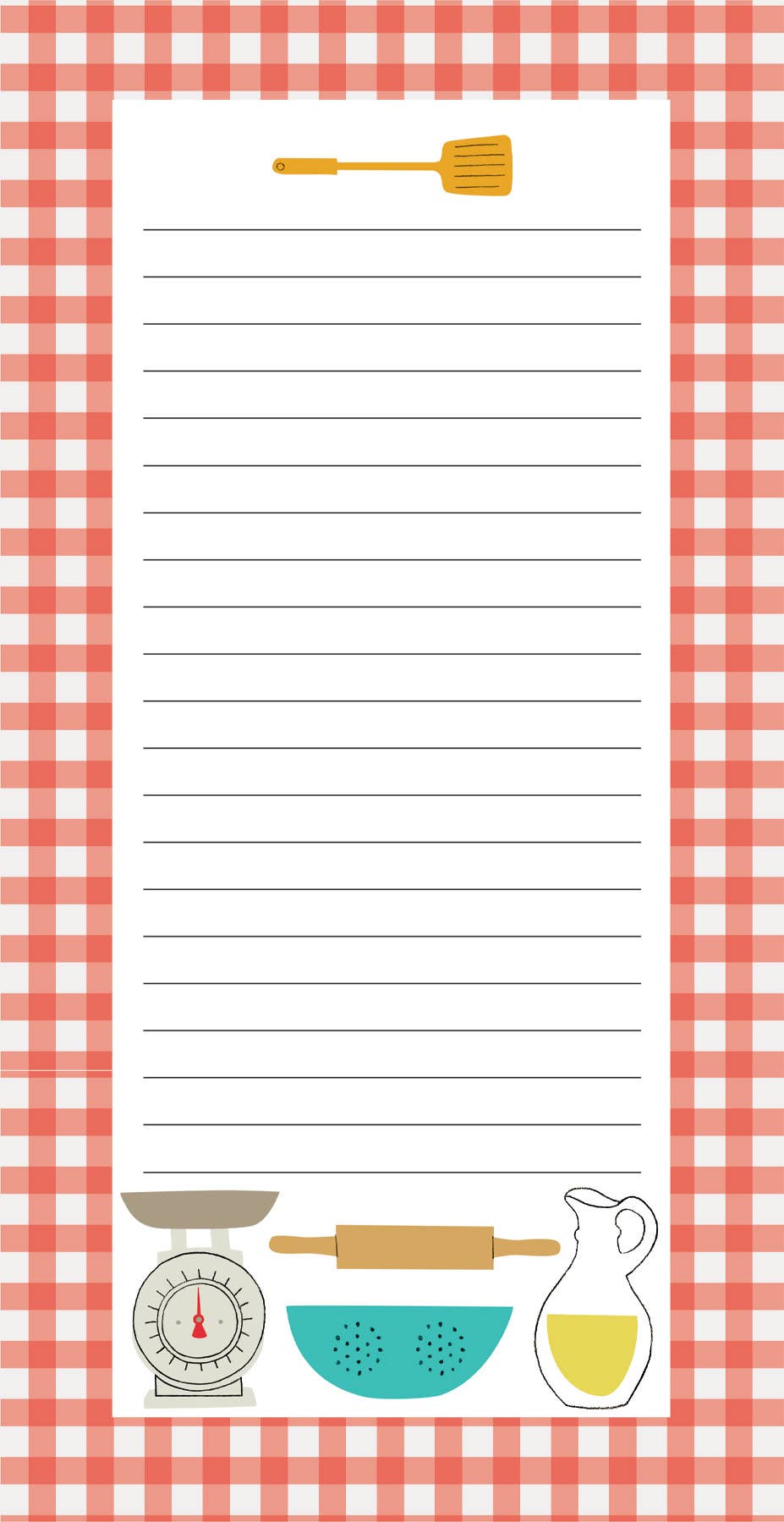 In the Kitchen Notepad