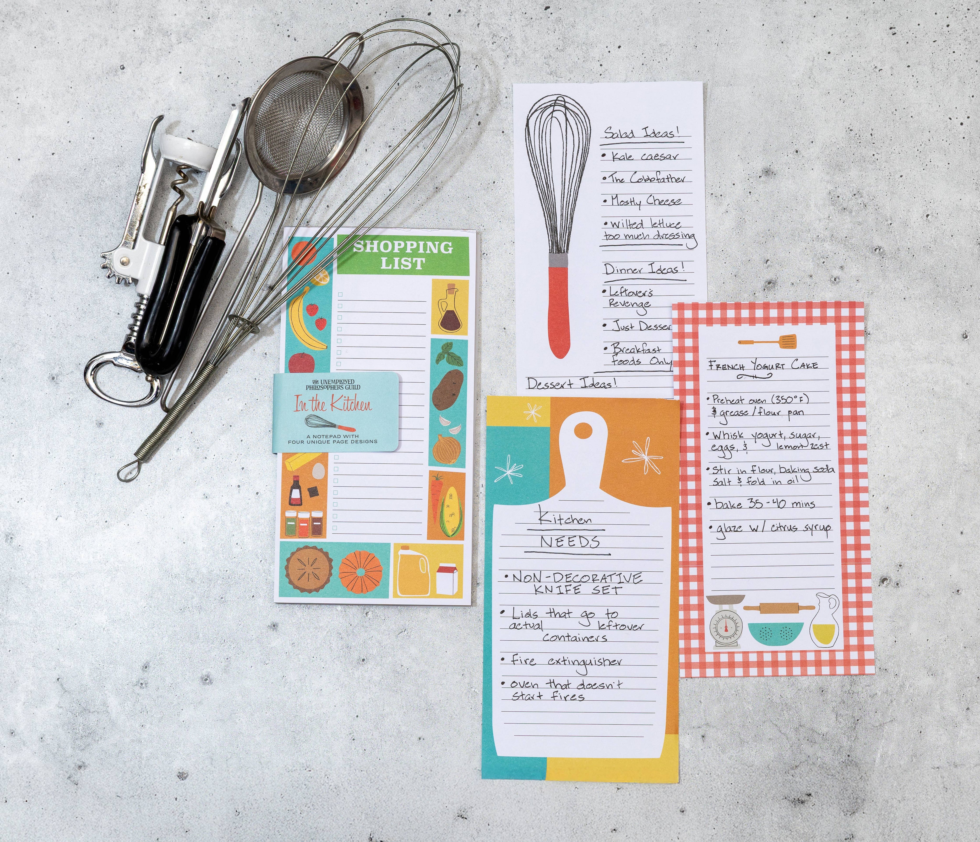 In the Kitchen Notepad