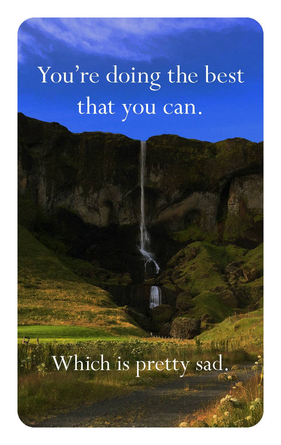 Disappointing Affirmations Deck
