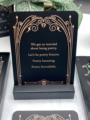 Sinister Affirmations