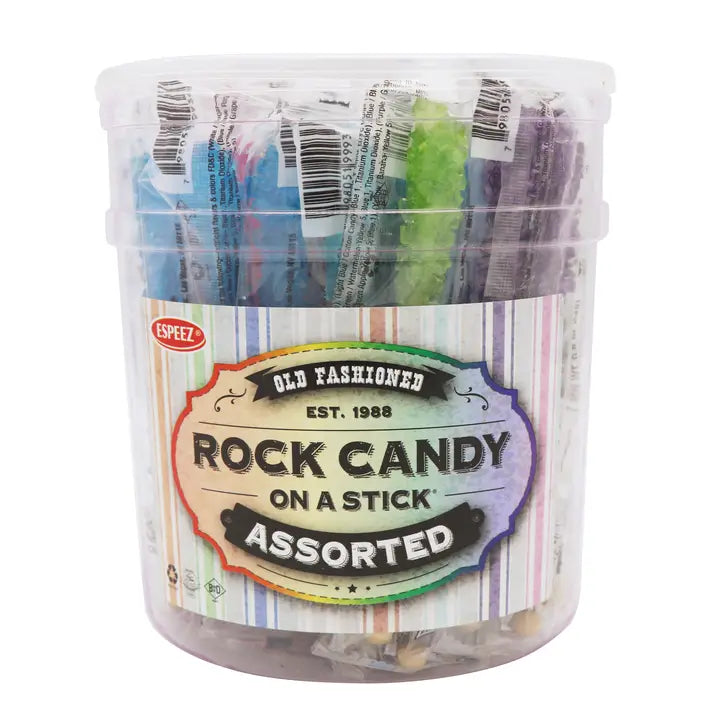 Rock Candy Sticks Assorted