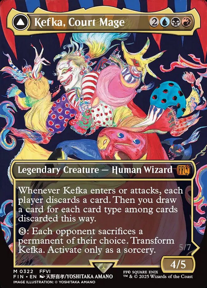 マジック：ザ・ギャザリング Kefka, Court Mage Kefka, Court Mage (Magic: The Gathering—FINAL FANTASY