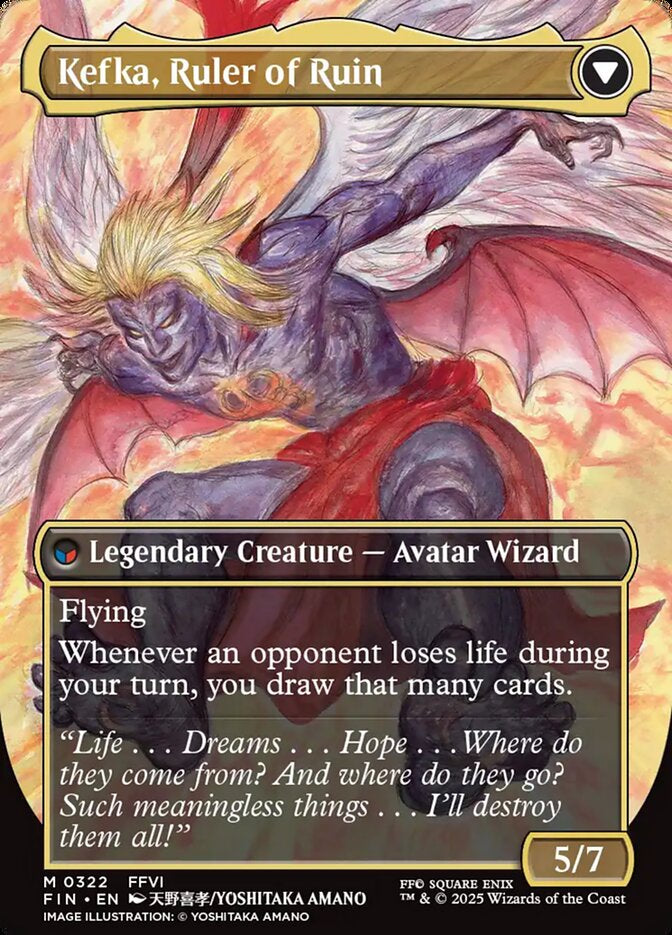 Kefka, Court Mage - Blue/Black/Red