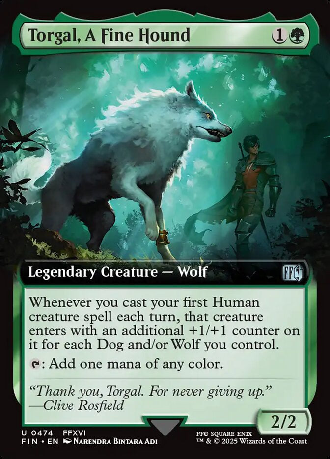 Torgal, A Fine Hound - Green
