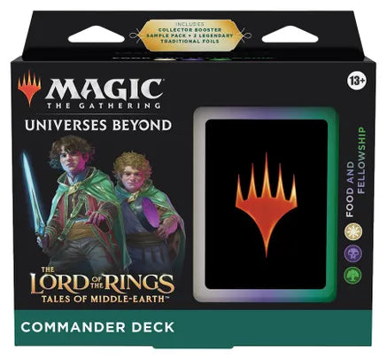 Magic the Gathering: Lord of the Rings Tales of Middle Earth Food & Fellowship Commander Deck