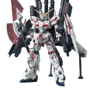 RX-0 Full Armor Unicorn Gundam (Destroy Mode / Red Color Ver.) - Bandai HGUC