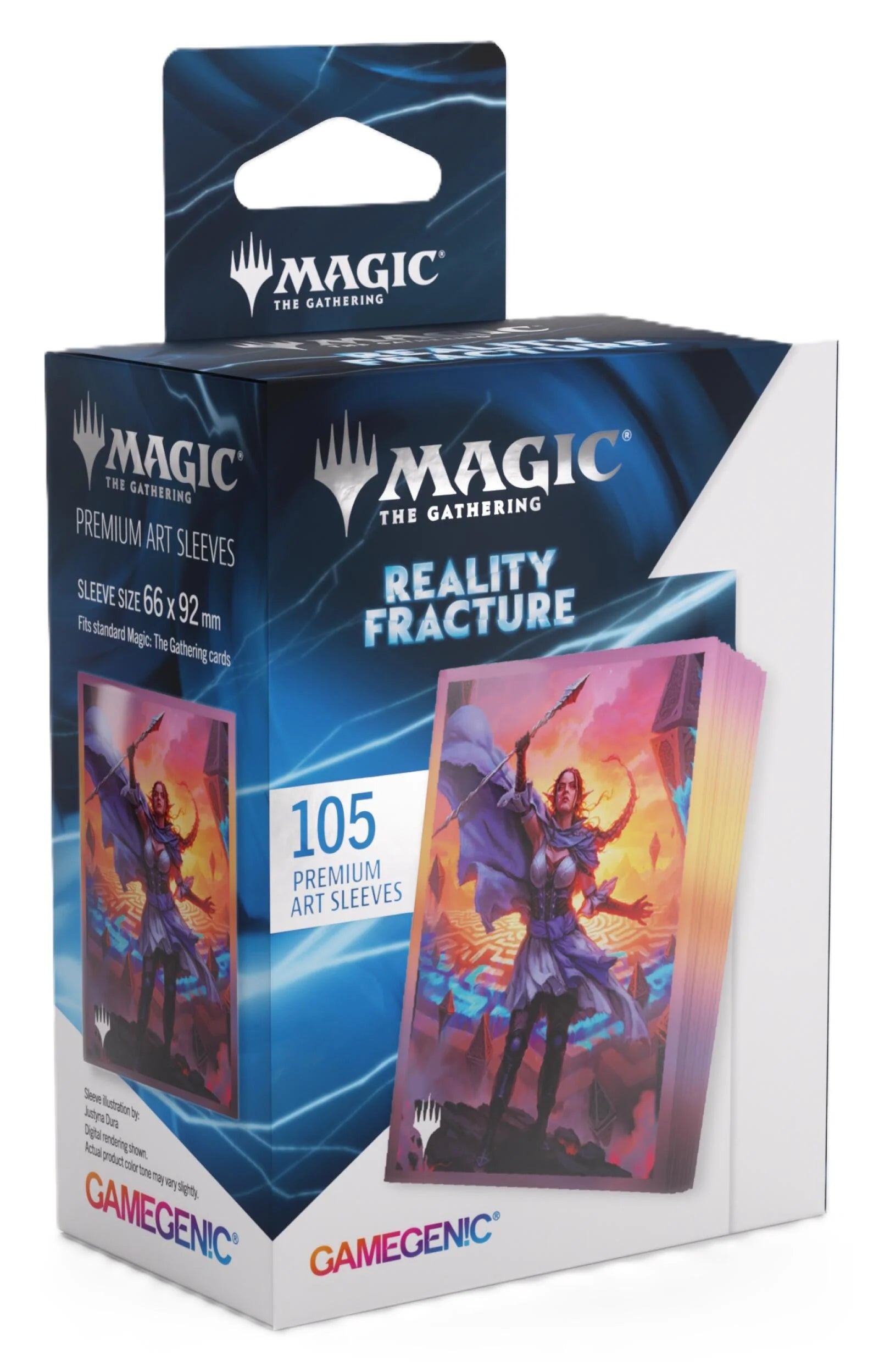 Gamegenic Magic The Gathering Reality Fracture Premium Art Sleeves - Nissa, Leyline Tamer
