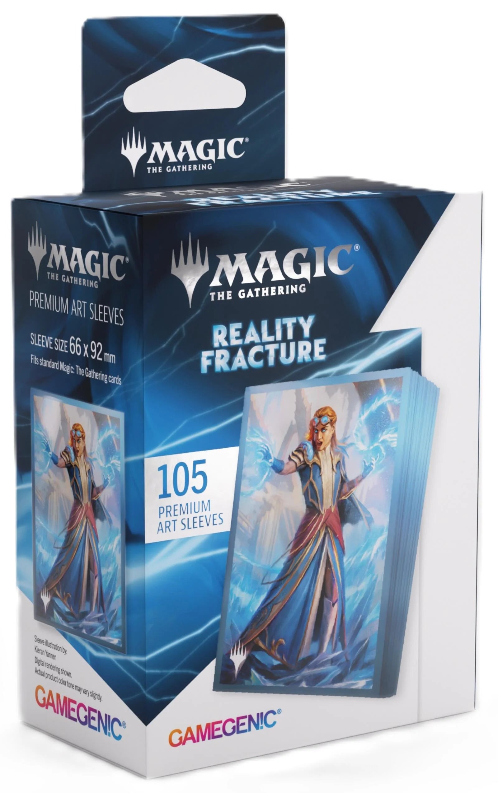 Gamegenic Magic The Gathering Reality Fracture Premium Art Sleeves - Chandra, Chill of Compliance