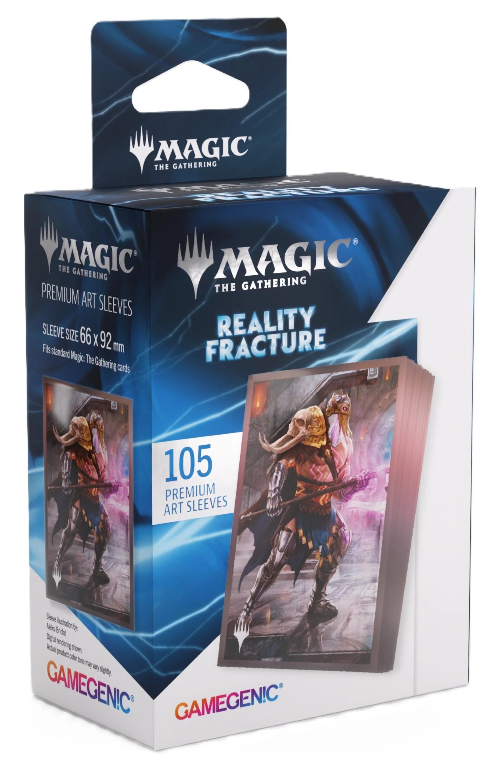 Gamegenic Magic The Gathering Reality Fracture Premium Art Sleeves - Garruk of the Veil