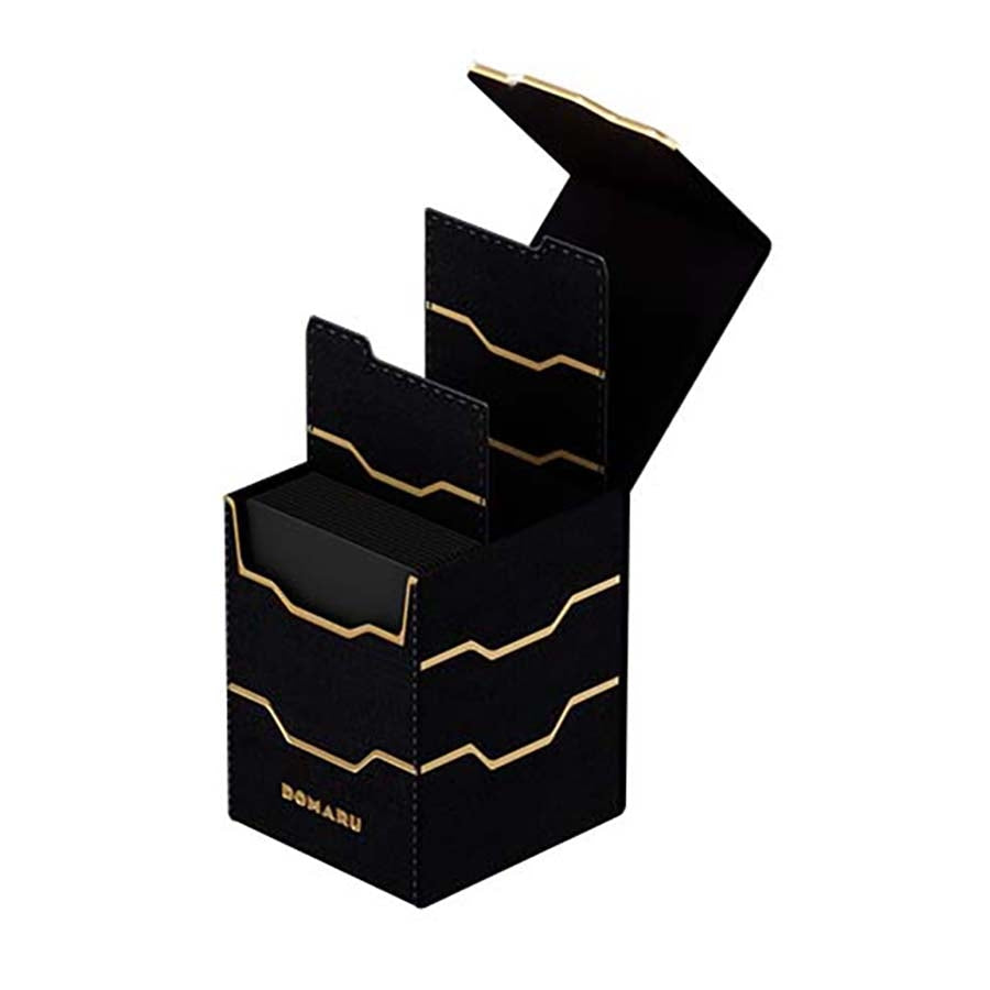 Domaru Deck Box Armory Vertex Duo 100+ Obsidian