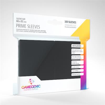 Gamegenic PRIME Sleeves: Black