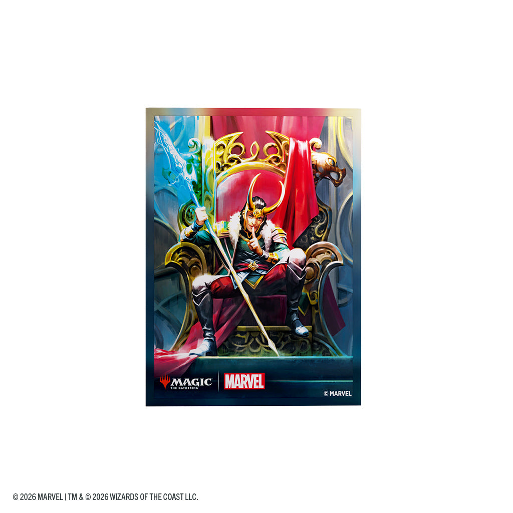 Magic: The Gathering | Marvel Super Heroes Premium Art Sleeves - Loki Laufeyson