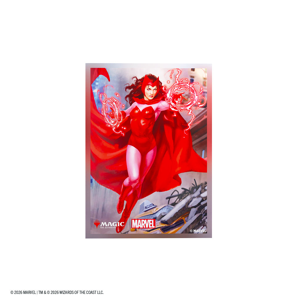 Magic: The Gathering | Marvel Super Heroes Premium Art Sleeves - The Scarlet Witch