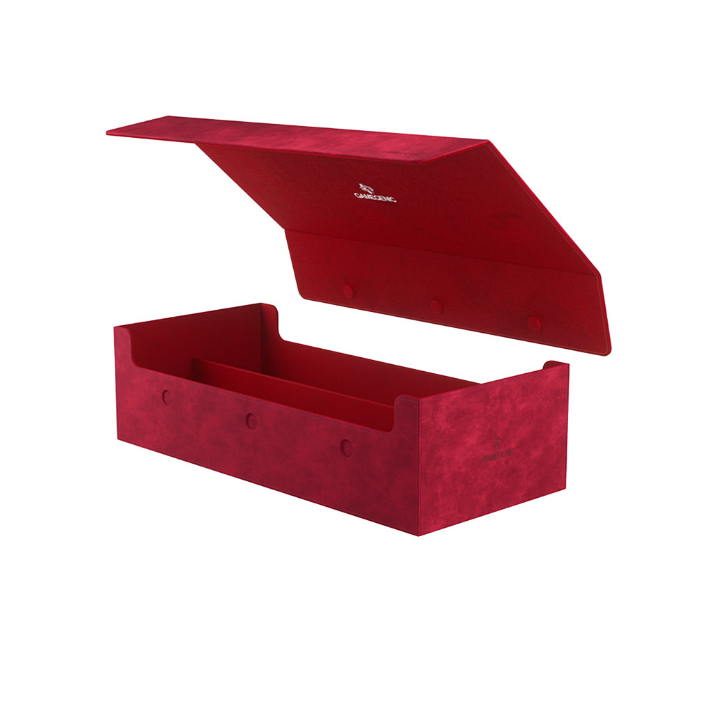 Gamegenic Dungeon 1100+ Red Convertible Deck and Game Accessories Box