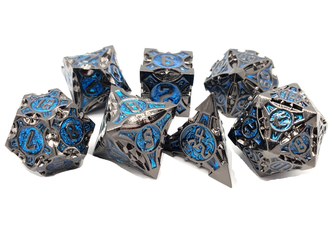 Copy of Old School - Gnome Forged - Black Nickel w/ Blue