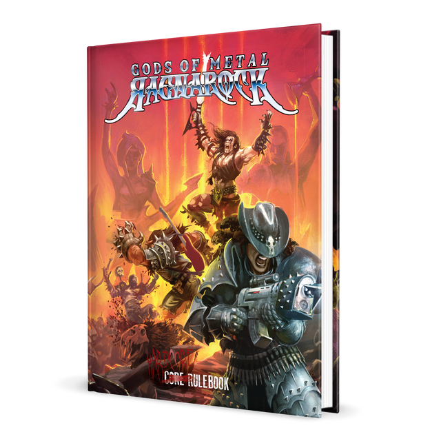 Gods of Metal: Ragnarock - Hardcore Rulebook *Discounted*