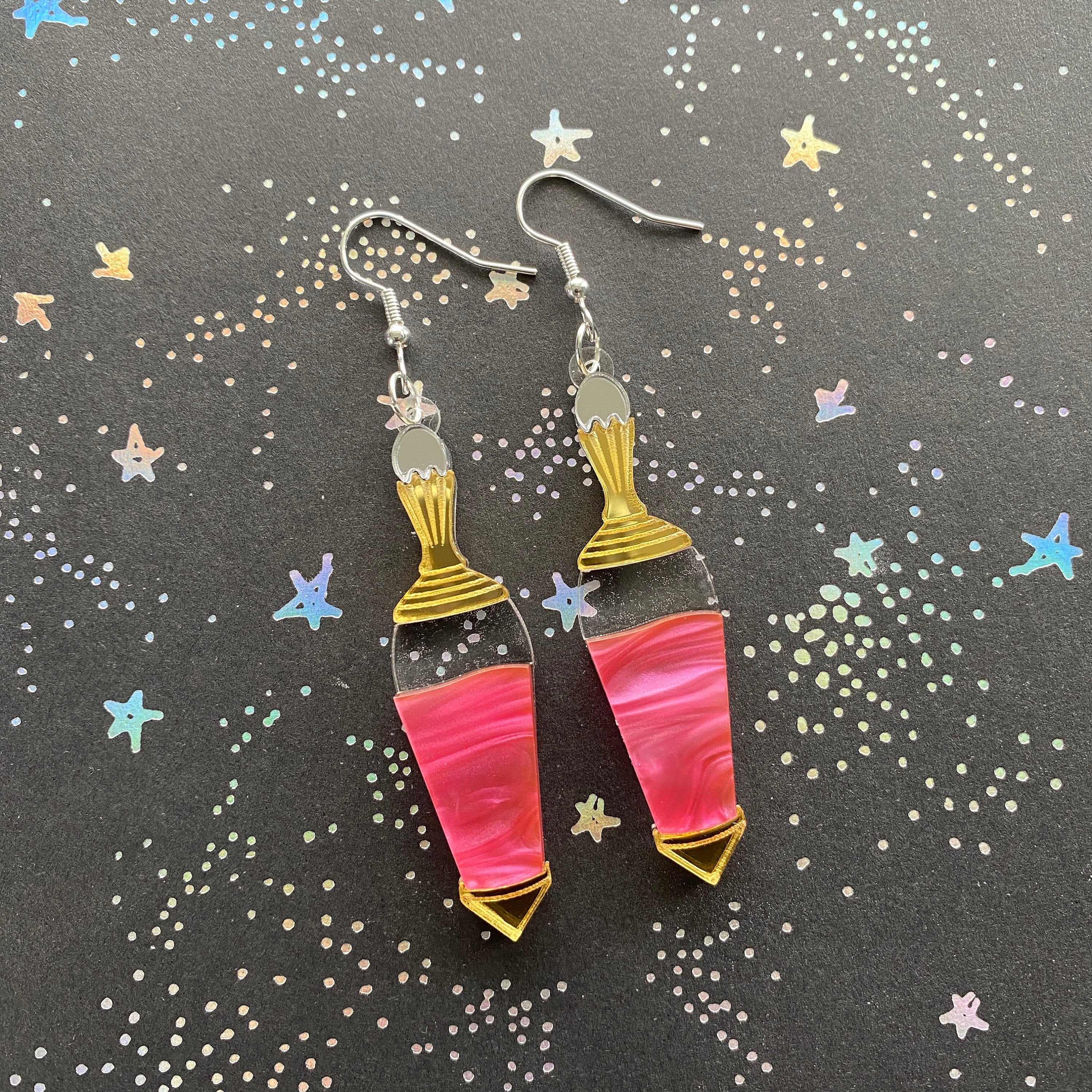 Immortality Potion Dangle Earrings