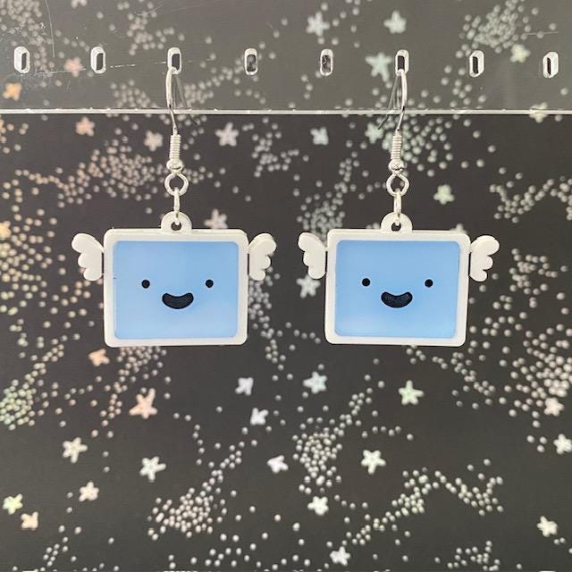Temp Bot Dangle Earrings