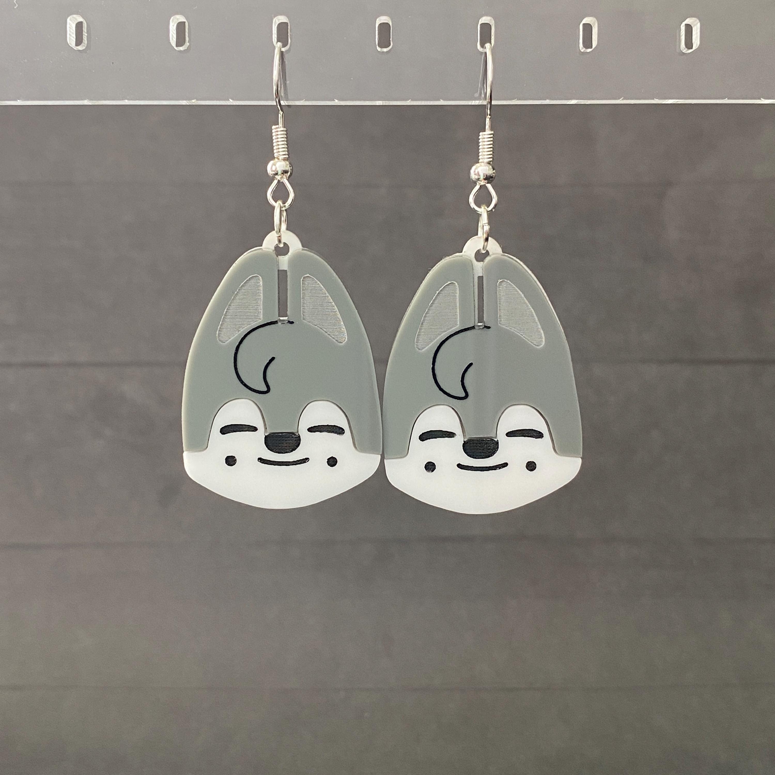 Zoo Animal Dangle Earrings - Quokka