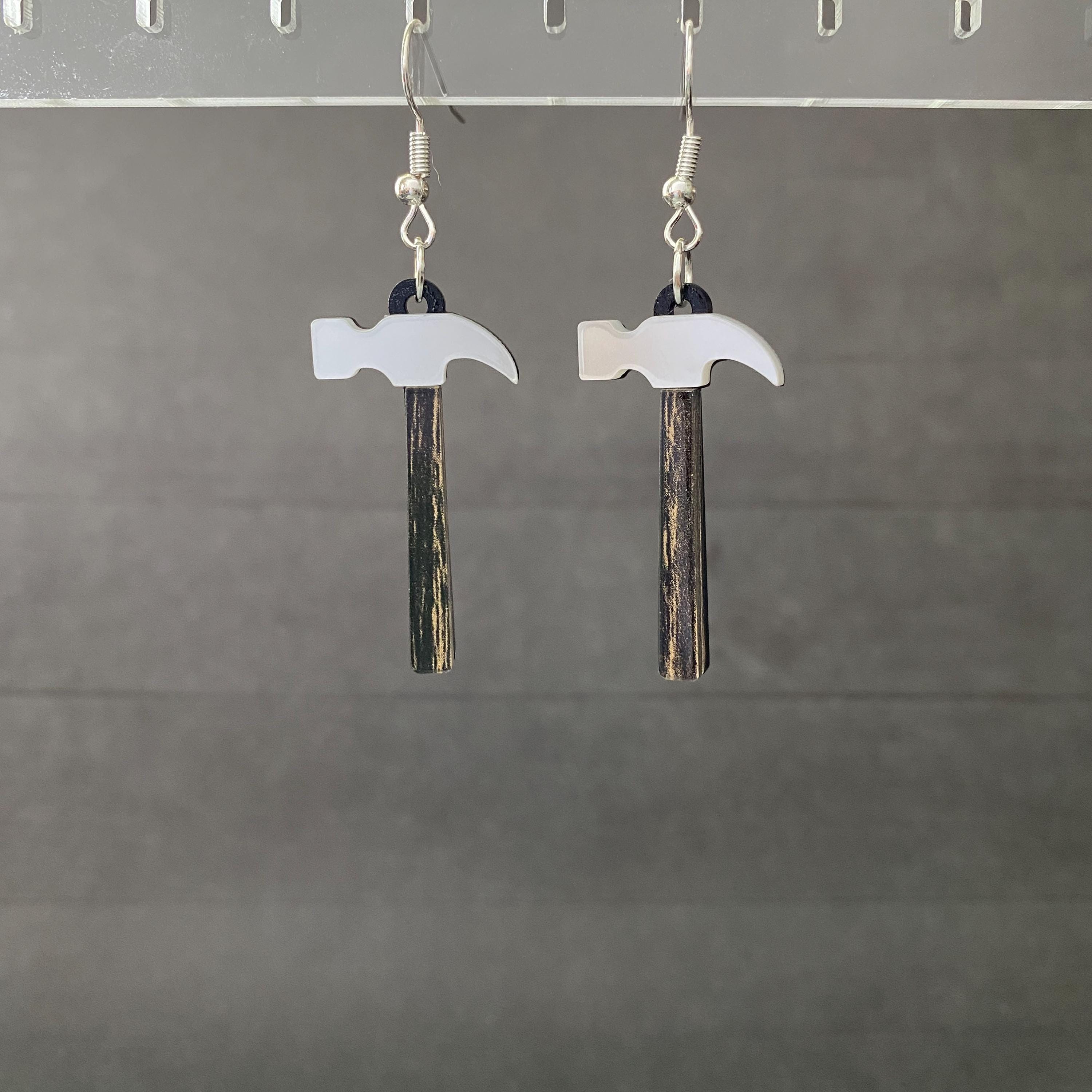 Hammer Dangle Earrings