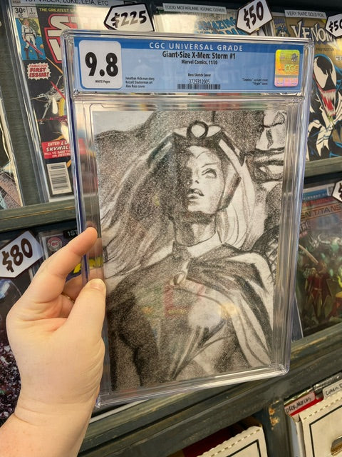 Giant Size X-Men: Storm #1 Ross Sketch Variant CGC 9.8