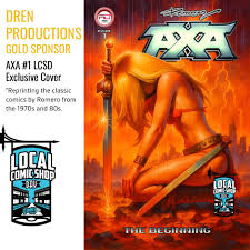 Local Comic Shop Day 2025 Axa: The Beginning Issue 1