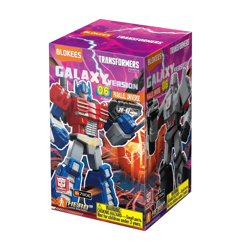 Blokees Figures | Transformers Galaxy Version 06 Parallel Universe